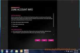 Zune software